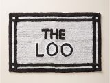 Bathroom Rugs with Sayings the Loo Bath Mat