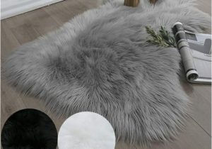 Bazaar area Rug Faux Fur Faux Sheepskin Fur Rug soft Fluffy Carpets Chair Couch Cover Seat area Rugs for Bedroom sofa Floor Living Room