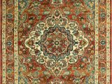 Bazaar Gemma Gold area Rug Battista oriental orange area Rug