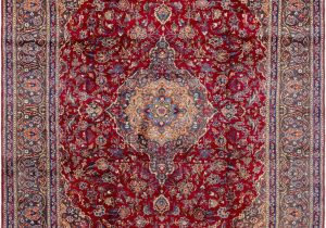 Bed Bath and Beyond area Rugs 9×12 Mashad Red Antique 9×12 area Rug In 2020