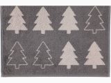 Bed Bath and Beyond Christmas Rugs CawÃ¶ Frottee Handtuch Serie 958-77 Christmas Edition TannenbÃ¤ume Schiefer