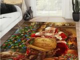 Bed Bath and Beyond Christmas Rugs Merry Christmas Rug Santa Claus Christmas Rug Christmas – Etsy