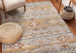 Bed Bath and Beyond Small area Rugs Well Woven Elu Cream Vintage Panel Pattern area Rug 5×7 5 3" X 7 3"