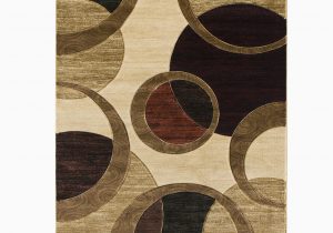 Beige and Brown area Rugs Ropesville Abstract Beige Brown area Rug