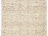 Beige and Gold area Rugs Dentelle Hand Knotted Geometric Beige & Gold area Rug
