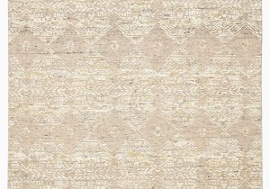 Beige and Gold area Rugs Dentelle Hand Knotted Geometric Beige & Gold area Rug