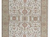 Beige and Gold area Rugs E Of A Kind Amar Hand Knotted Beige Gold 9 X 11 9" Wool area Rug