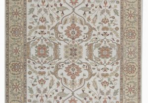 Beige and Gold area Rugs E Of A Kind Amar Hand Knotted Beige Gold 9 X 11 9" Wool area Rug