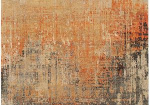 Beige and orange area Rug Surya Colaba Coa 2005 Burnt orange area Rug