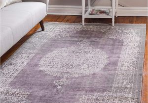 Beige and Purple area Rugs Unique Loom New Classical Collection Traditional Distressed Vintage Classic Purple area Rug 8 0 X 11 4