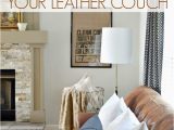 Best area Rug for Brown Leather Furniture Best Throw Pillows for Leather Couch at Home with the Barkers