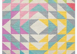 Best area Rugs for Kids Rizzy Home Play Day Triangle Geo area Rugs