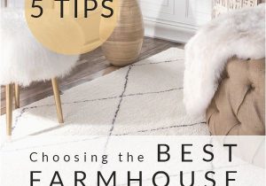 Best Material for Living Room area Rug Choosing the Best Farmhouse area Rug for Your Space
