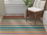 Best Outdoor Rugs for Pool area Strathaven Striped Turquoise Indoor / Outdoor area Rug