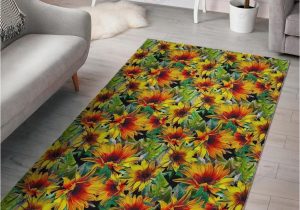 Best Price Large area Rugs Autumn Sunflower Pattern Gs Cl Dt2704 Rug Sport Decor Gift