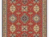 Best Stain Resistant area Rugs Ademi Paprika Red Rug