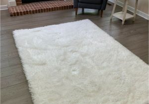 Best Stain Resistant area Rugs Shag Shaggy White Color area Rug Carpet Rug solid soft Decorative New Size 5 X8