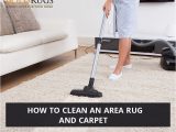 Best Way to Wash area Rug How to Clean An area Rug and Carpet – Bold Rugs
