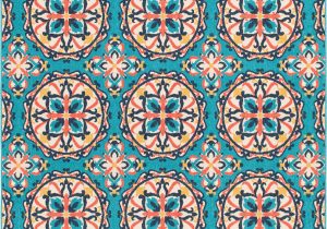 Better Homes and Gardens 8×10 area Rugs Better Homes & Gardens 8 X10 Turquoise Medallion Outdoor