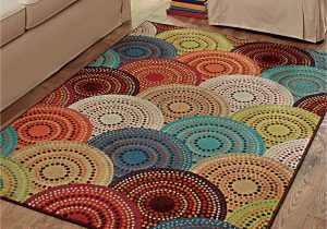 Better Homes and Gardens Bright Dotted Circles area Rug Better Homes & Gardens Geometric Bright Dotted Circles Transitional area Rugs, Beige, 3-pieces
