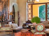 Better Homes and Gardens Circle Block area Rugs Peek Inside the Most Stunning Homes In Marrakech Architectural …