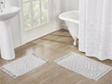 Better Homes and Gardens Cotton Bath Rug Better Homes & Gardens Geometric Fringe Cotton Bath Rug Set, 2 …