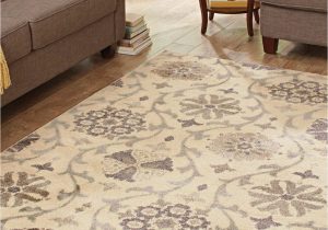 Better Homes and Gardens Gina area Rug Better Homes and Gardens Cream Floral Vine Olefin area Rug