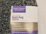 Better Homes and Gardens Heathered Bath Rug Thick and Plush Ultra soft Stain Resistant Better Homes and Gardens Thick and Plush Bath Rug New