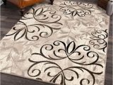 Better Homes and Gardens Iron Fleur area Rug 8×10 Better Homes Gardens Iron Fleur Indoor area Rug Beige