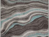 Better Homes Gardens Gray Aqua Waves area Rug Better Homes & Gardens Gray & Aqua Waves area Rug Multiple Sizes