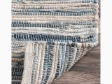 Biehl Hand Loomed Cotton Blue Beige area Rug Ebern Designs Biehl Hand Loomed Cotton Blue/beige area Rug …