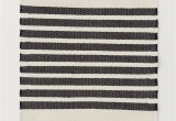 Black and Gray Bath Rugs Striped Floor Mat Natural White Black Striped Home All