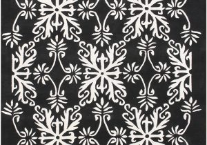 Black and Off White area Rugs Amazon Git Mit Home area Rugs 5 X 8 Black F White