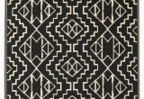 Black and Off White area Rugs Tayler Black F White Rug In 2020