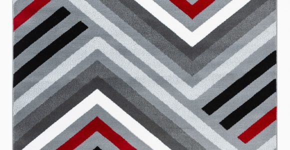 Black and White area Rugs Walmart Summit Collection Abstract Gray Red Black and White area Rug Walmart