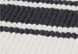 Black and White Striped Bath Rug Striped Bath Mat White Black Striped Home All
