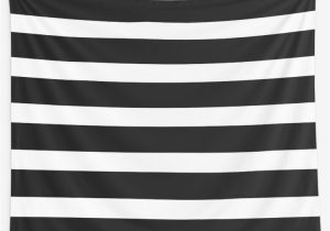 Black and White Striped Bath Rug Thick Black and White Striped Bath Mat