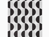 Black and White Woven area Rug Black White Geometric Circles area Rug