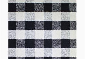 Black Buffalo Check area Rug Need A Small Durable Rug for the Entry Kitchen or Mudroom