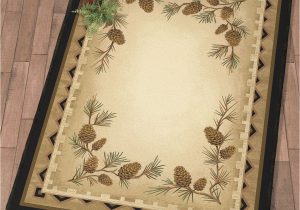 Black forest Decor area Rugs Pine Canyon Trails Rug 3 X 4 Lodge Style Decorating
