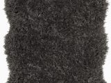 Black Fuzzy Bathroom Rug Costantino Fuzzy High Pile Dark Gray area Rug