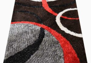 Black Multi Color area Rugs Mauzy Abstract Handmade Tufted Multicolor area Rug