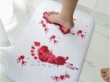 Blood Rug for Bathroom 2020 Creative Novelty Door Blood Carpet Bathroom Water