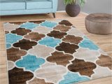 Blue and Brown Rugs Amazon Amazon.com: Colorful area Rug for Living Room with Modern Moroccan …