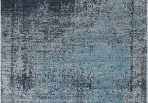 Blue and Gray Abstract Rug Mod Arte Mirage Collection area Rug Modern Contemporary Style Abstract soft Plush Navy Blue Gray 710×102