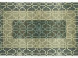 Blue and Gray Bathroom Rugs Elegant Dimensions Large Wallace Blue and Gray Bath Rug