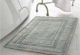 Blue and Gray Bathroom Rugs Jean Pierre Stonewash Racetrack 21 In X 34 In Cotton