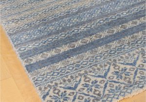 Blue and Gray Striped Rug Blue & Grey Striped Rug 8×10 – the Artisan S Bench