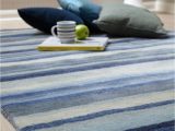 Blue and Gray Striped Rug Review Ultimate Stripe 01 Blue Grey Wool Rug by