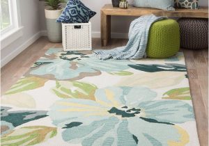 Blue and Green Floral area Rug isidore Handmade Floral Blue/ Green area Rug (9′ X 12′) – 9′ X 12 …